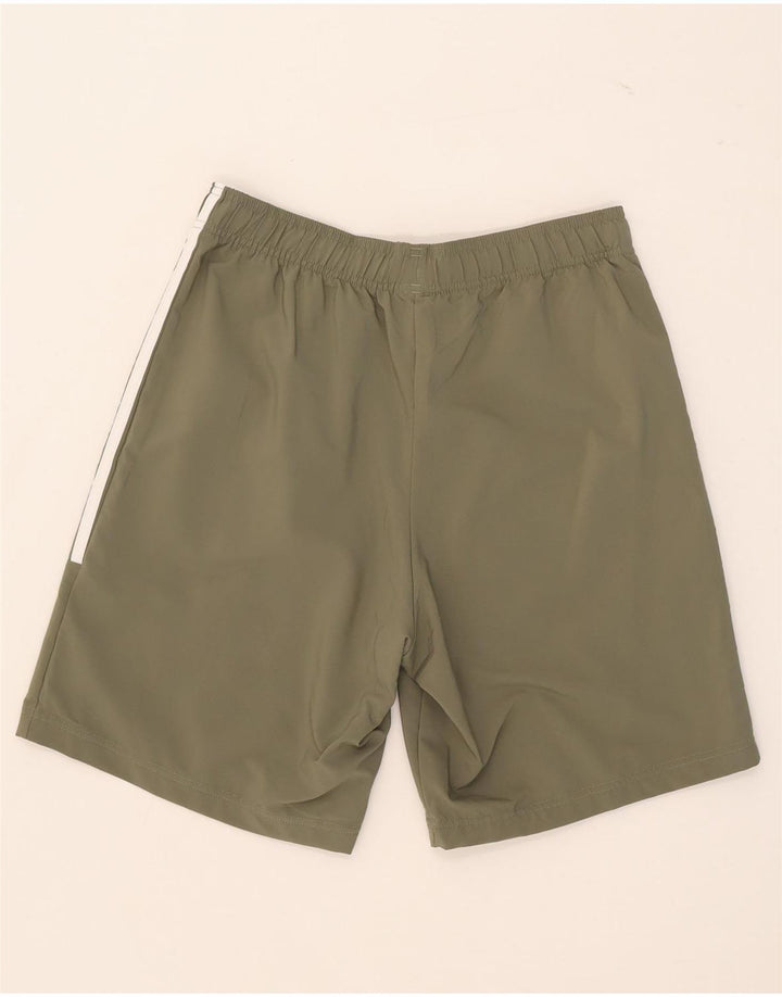 Adidas Hombre Pantalones Cortos Deportivos Medio Caqui Poliéster