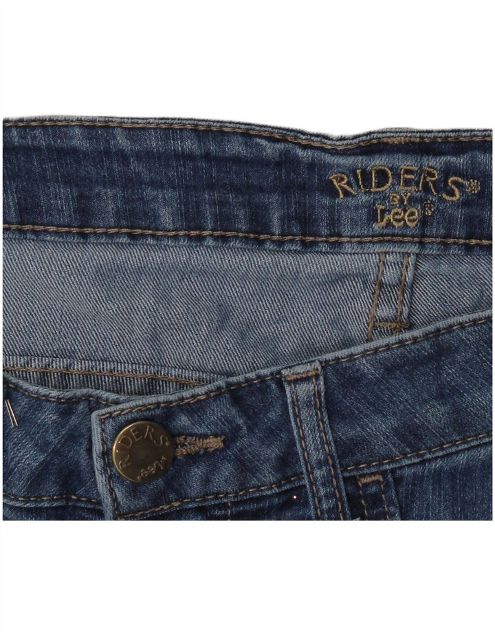 Lee Vaqueros Capri Riders para Mujer W34 L18 Azul
