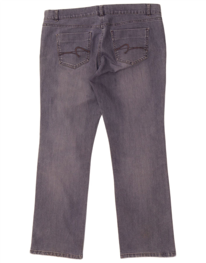 Monsoon Vaqueros rectos para mujer UK 46 Large W38 L31 Algodón azul