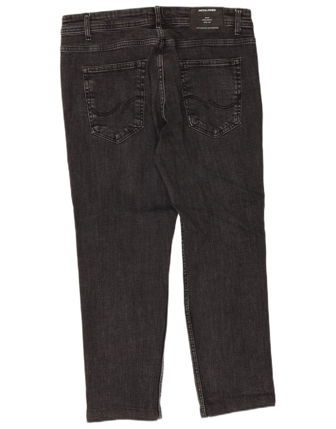 Jack & Jones Vaqueros recortados para hombre W34 L25 Gris