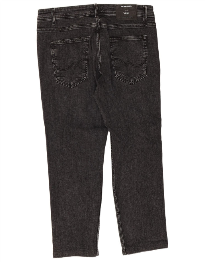 Jack & Jones Vaqueros recortados para hombre W34 L25 Gris