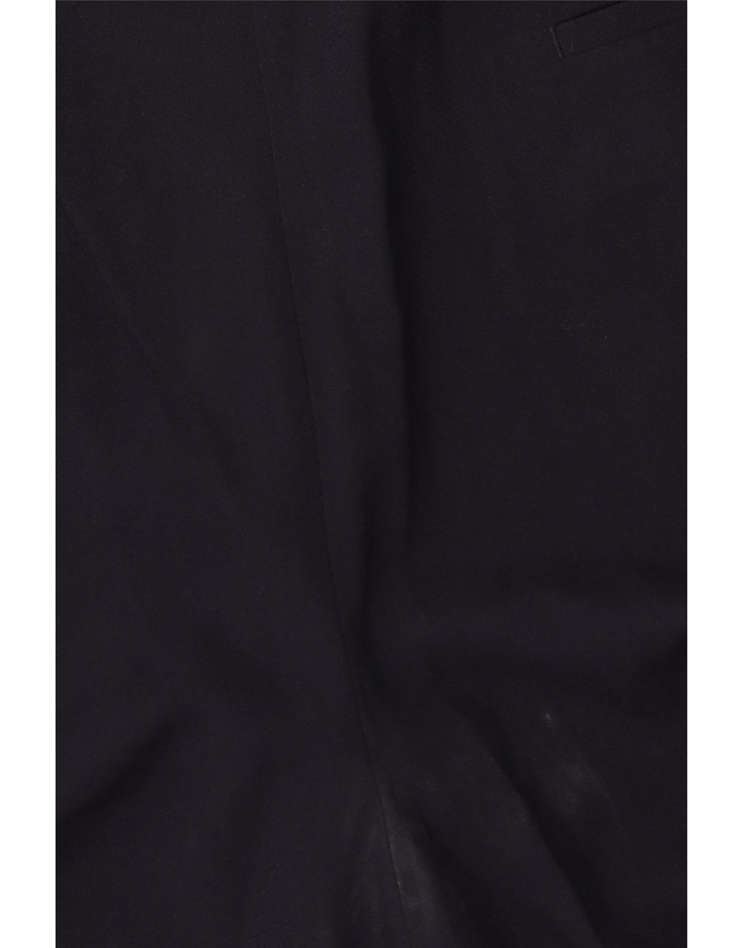 Marks & Spencer Pantalón chino regular para hombre W42 L30 Poliéster azul marino