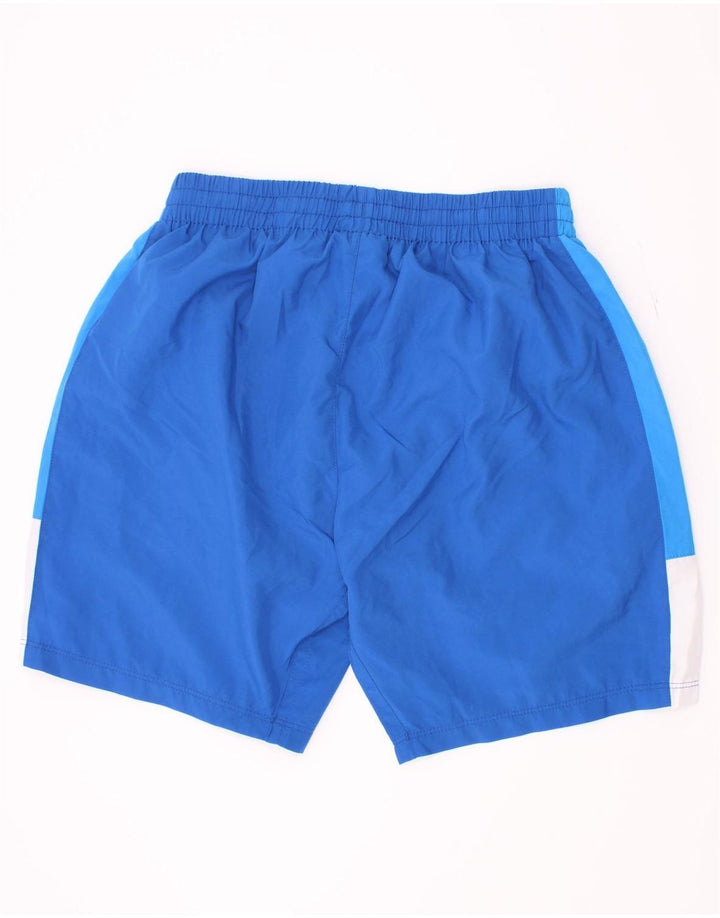 Umbro Pantalones cortos deportivos para niños 11-12 años Grande Azul Colorblock Poliéster