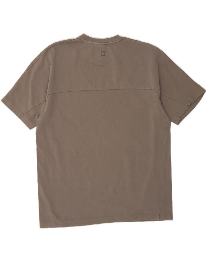 ZARA Mens T-Shirt Top XL Grey Vintage Zara and Second-Hand Zara from Messina Hembry 