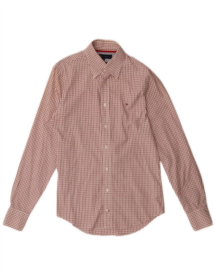 Camisa Tommy Hilfiger Hombre Small Red Check Cotton