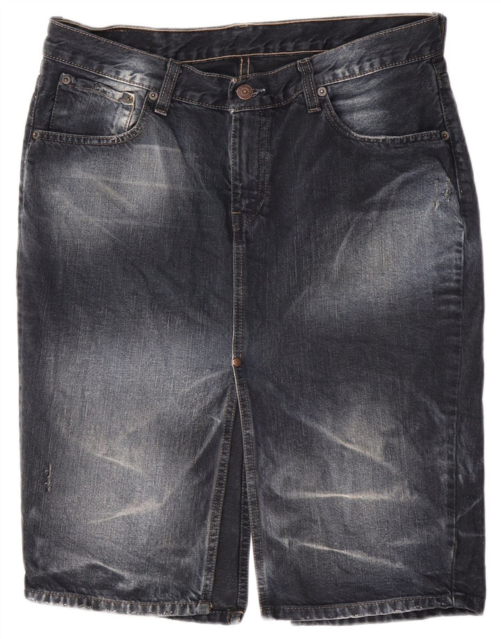 Levi's Falda Vaquera Para Mujer Grande W32 Algodón Azul Marino