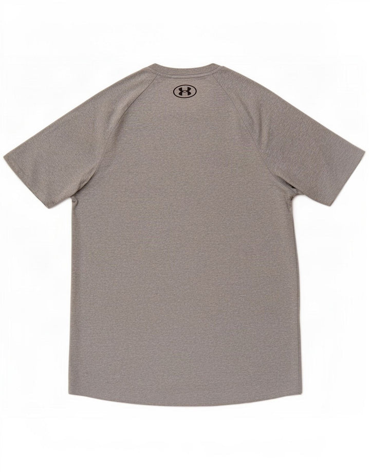 Camiseta Under Armour Hombre Top Small Gris Moteado