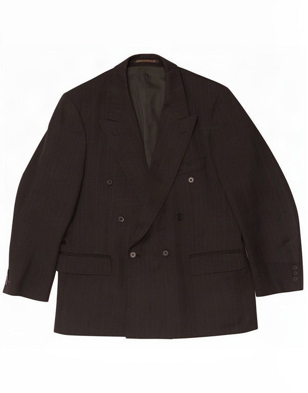 Chaqueta tipo blazer corta para hombre Marks & Spencer UK 42 XL Rayas negras