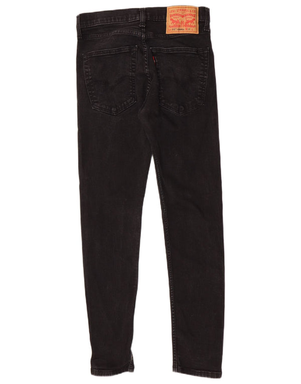 Levi's Hombre 512 Slim Tapered Jeans W30 L30 Algodón Negro