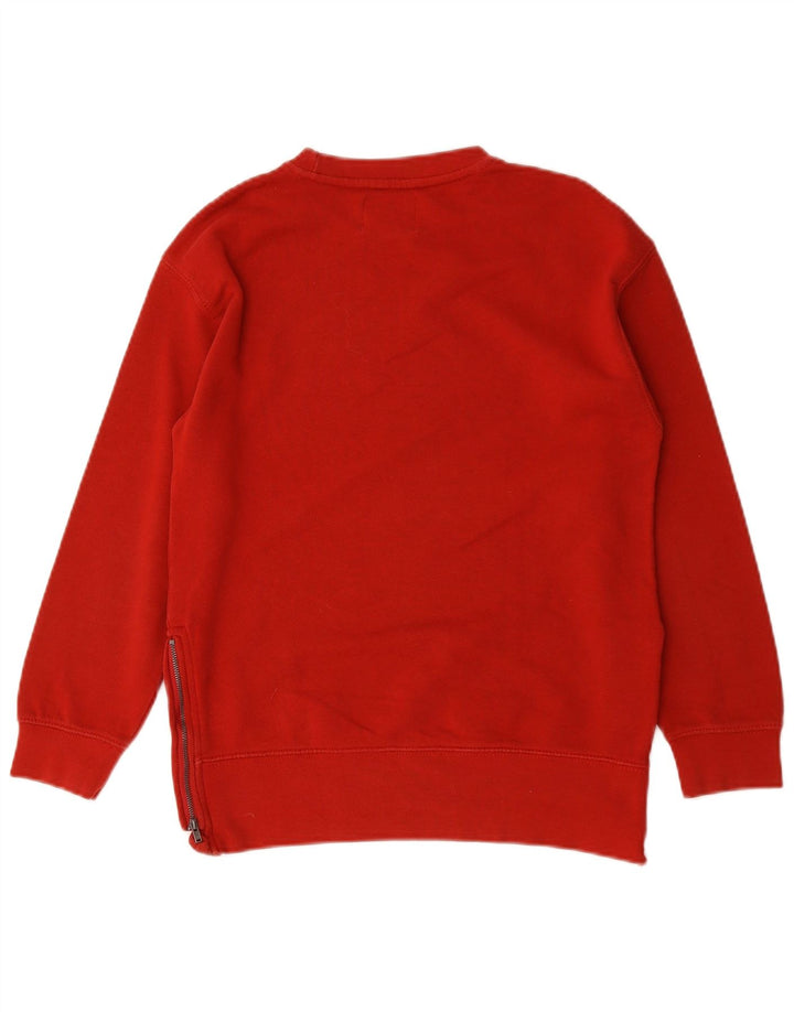 Zara Sudadera Niña Jumper 9-10 Años Rojo