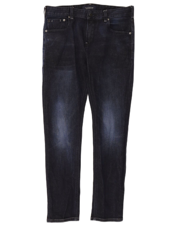 Vaqueros Skinny Mujer Scotch & Soda W31 L30 Algodón Azul Marino