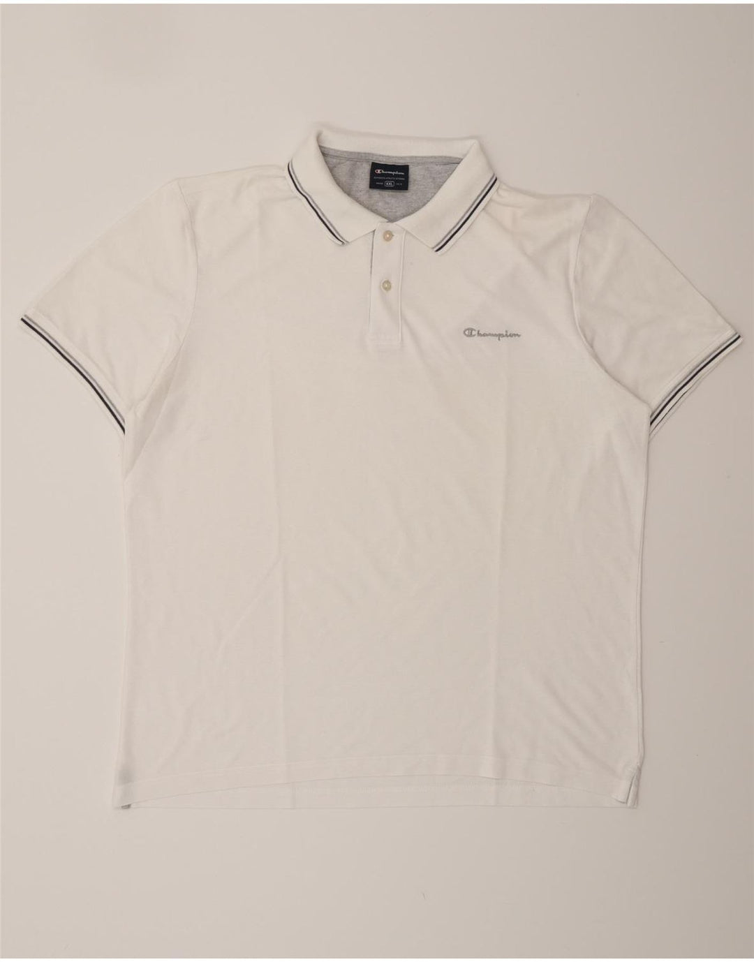 CHAMPION Polo para hombre 2XL Blanco