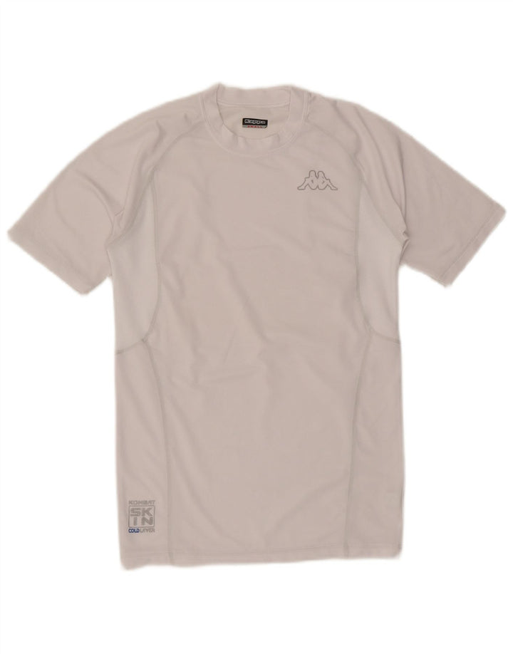 Kappa Hombre Camiseta Top Small Blanco Poliéster