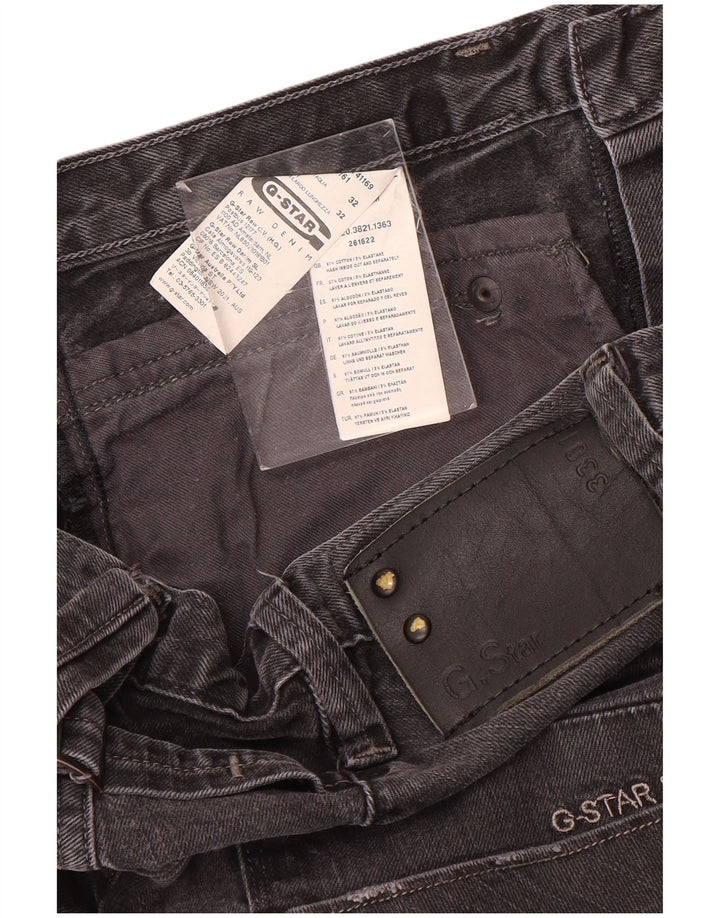 Vaqueros ajustados para hombre G-Star W32 L32 Algodón gris