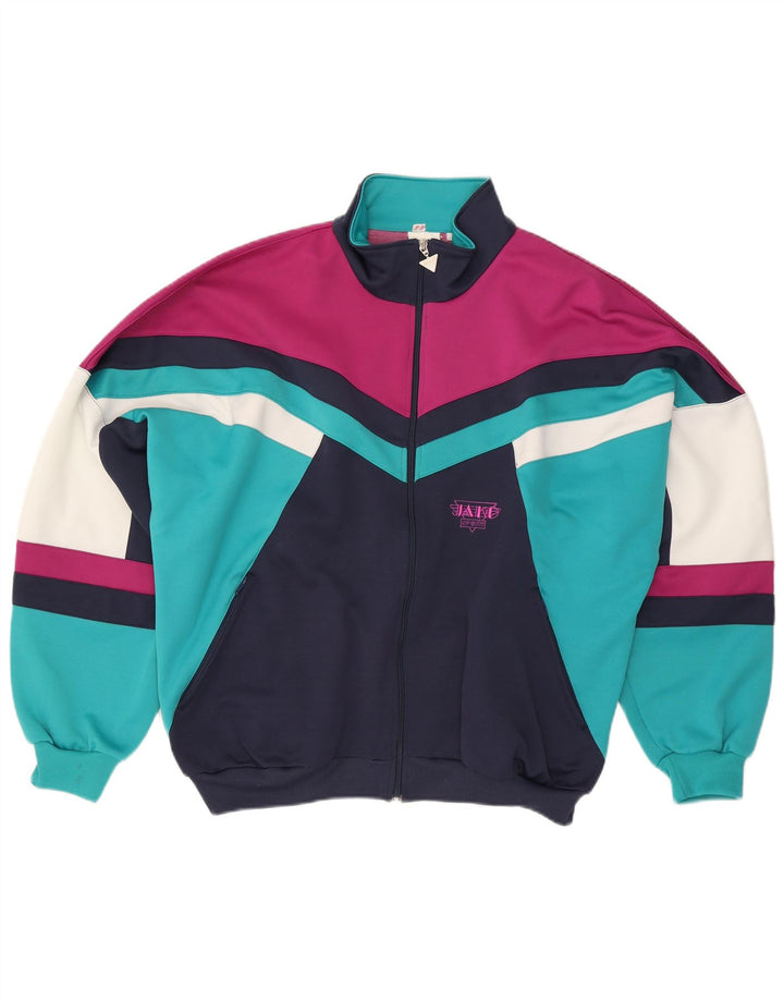 Jako Mens Graphic Chándal Top Chaqueta 2XL Multicolor Colorblock