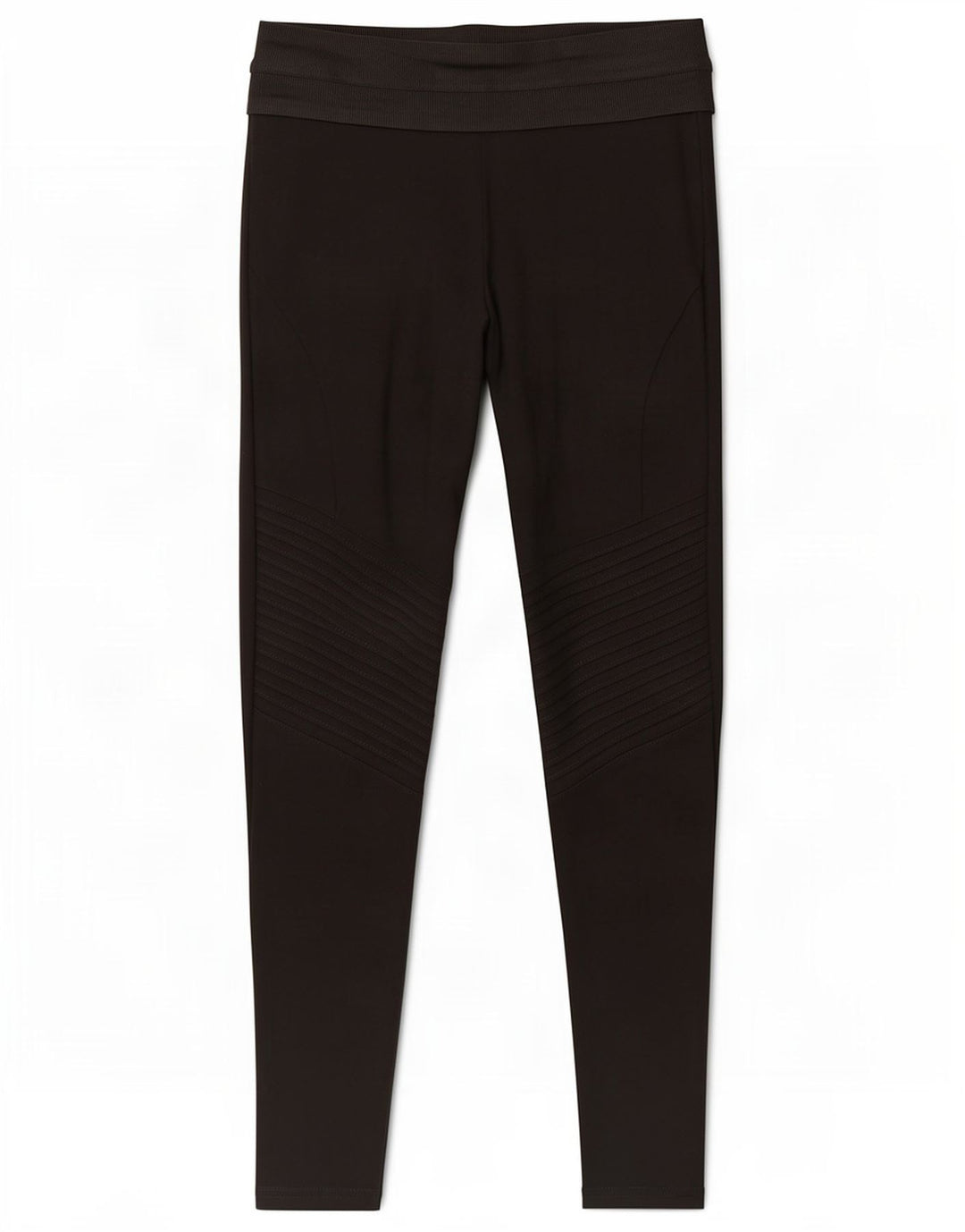 Zara Leggings Mujer UK 8 Small Viscosa Negra