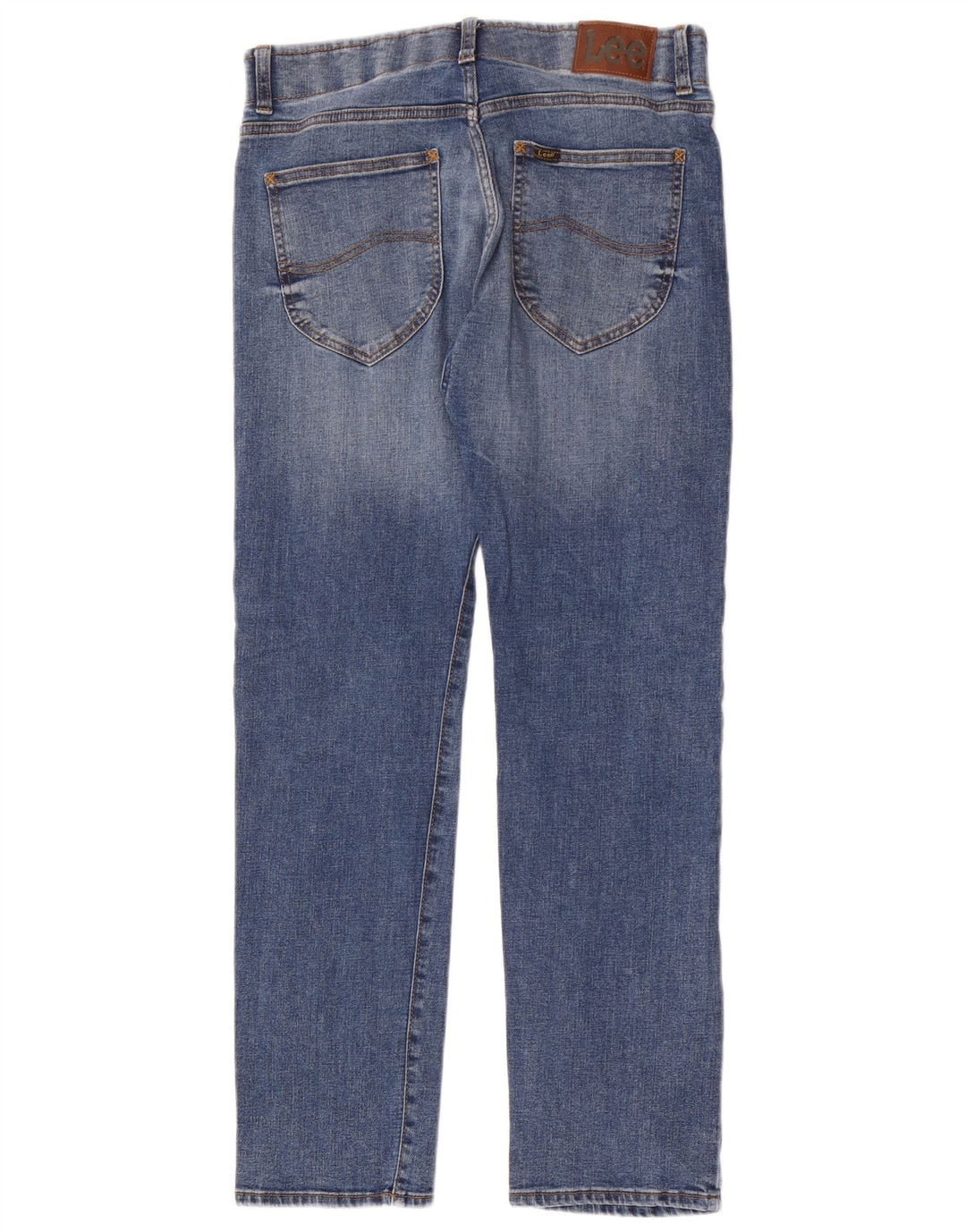 Vaqueros rectos ajustados para hombre Lee W32 L32 Algodón azul