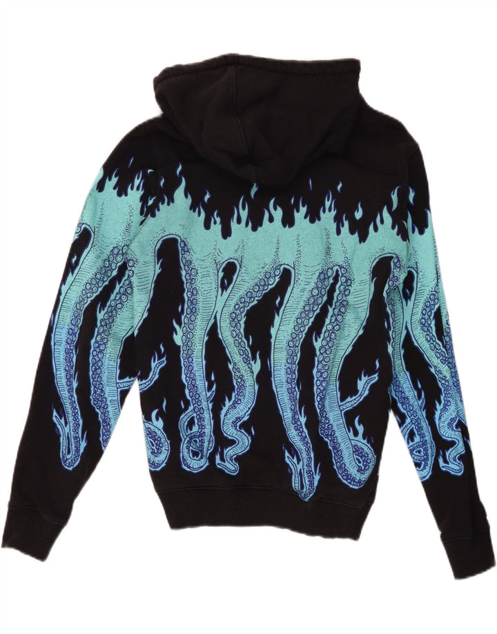Octopus - Sudadera con capucha para mujer, diseño gráfico, talla 6, XS, color negro