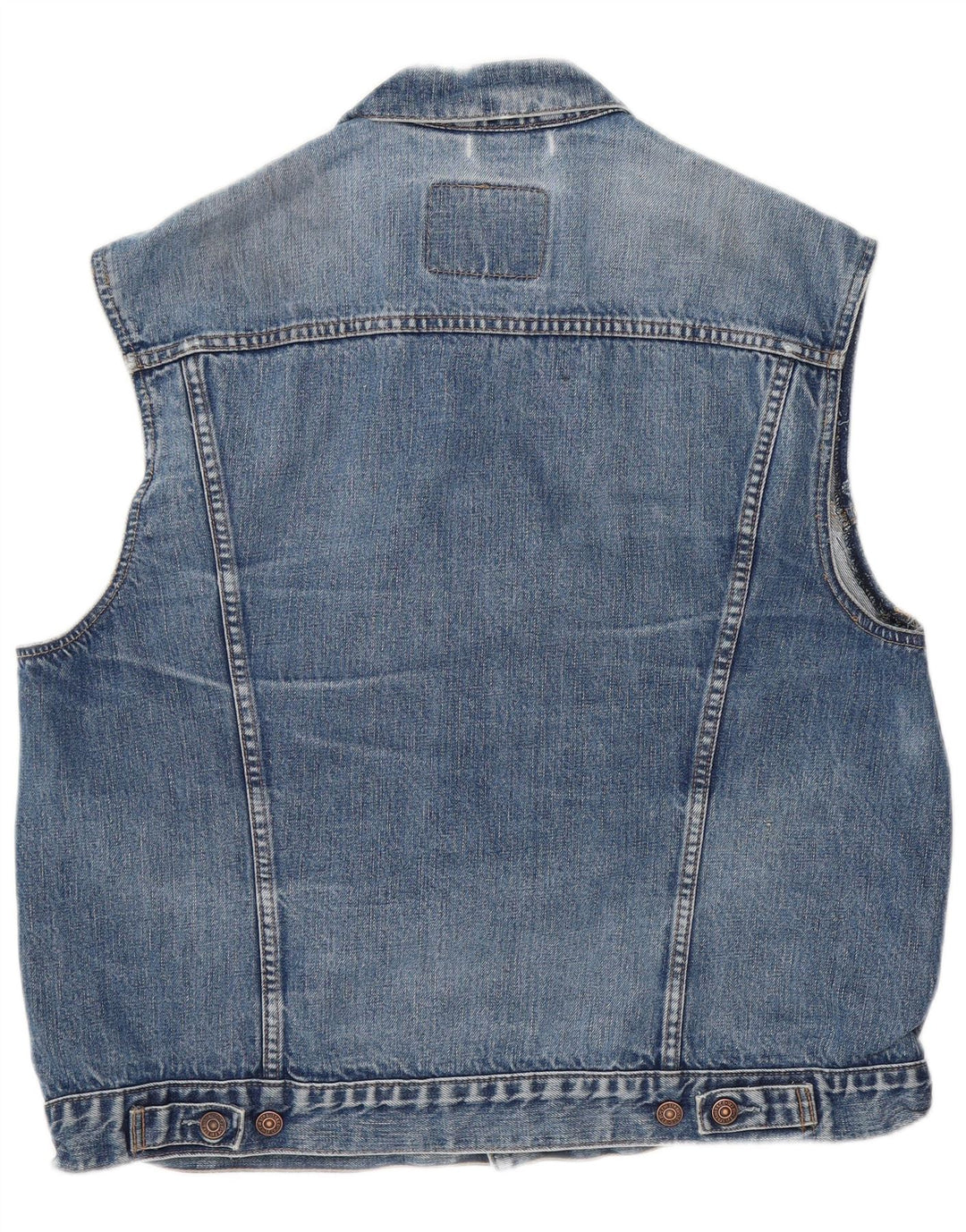 Levi's Chaleco vaquero para hombre UK 42 XL Azul