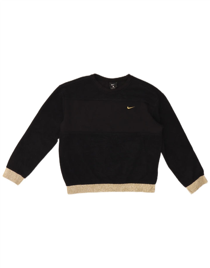 Nike - Sudadera extragrande para mujer, talla 6, XS, color negro, poliéster