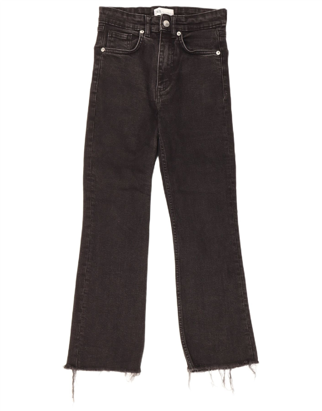 Zara Vaqueros Bootcut Mujer EU 36 XS W26 L25 Negro