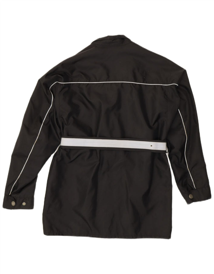 BELSTAFF Chaqueta Racer para mujer IT 42 Medium Black Nylon