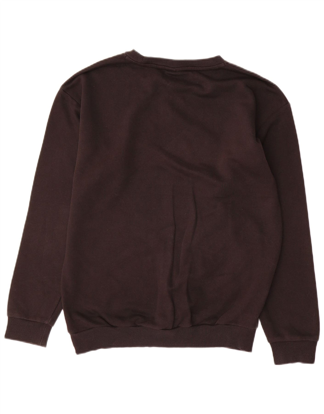 Puma Sudadera de gran tamaño con gráfico para mujer, talla 10, color negro
