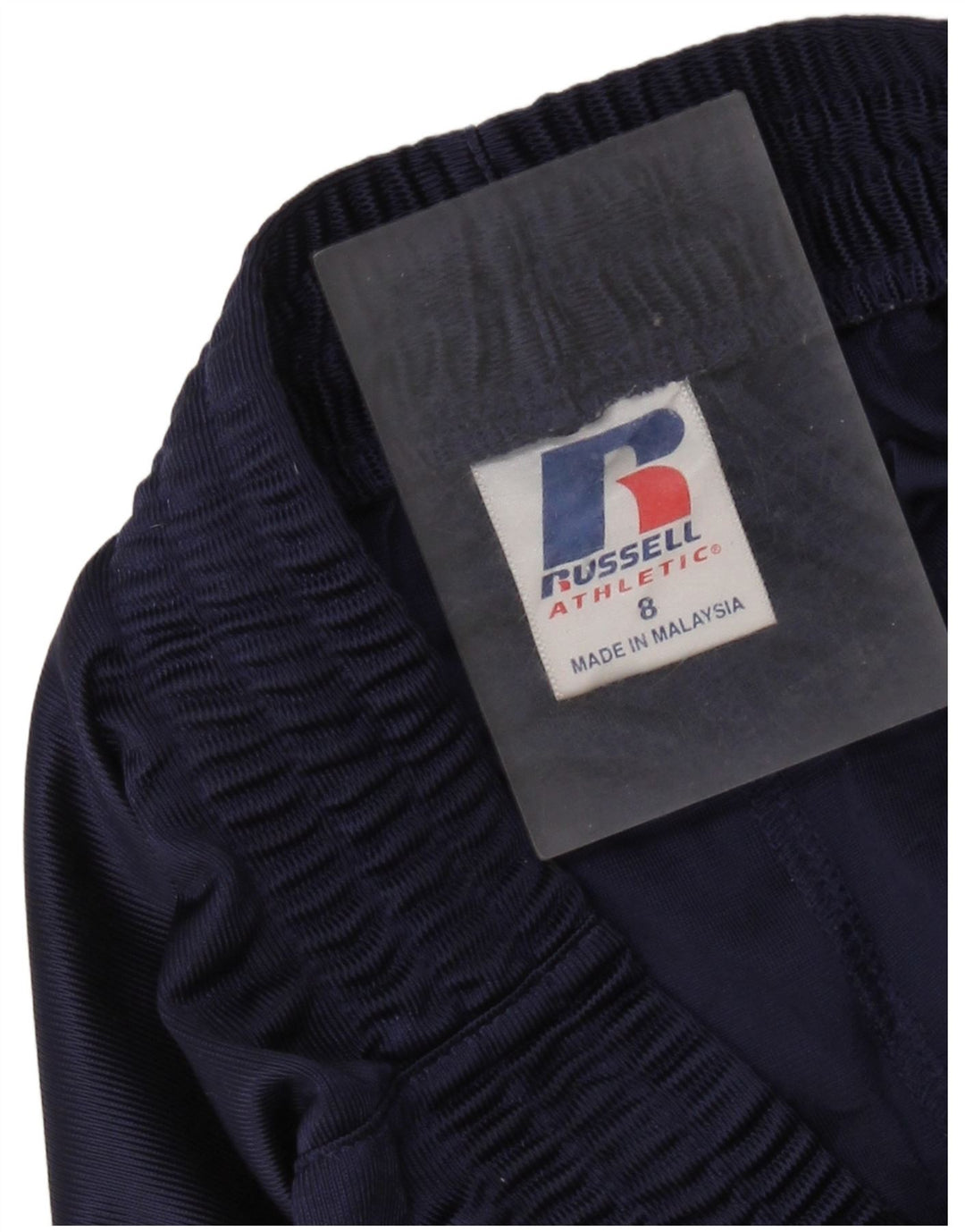 Russell Athletic Pantalones cortos deportivos para niño 7-8 años Azul marino Poliéster