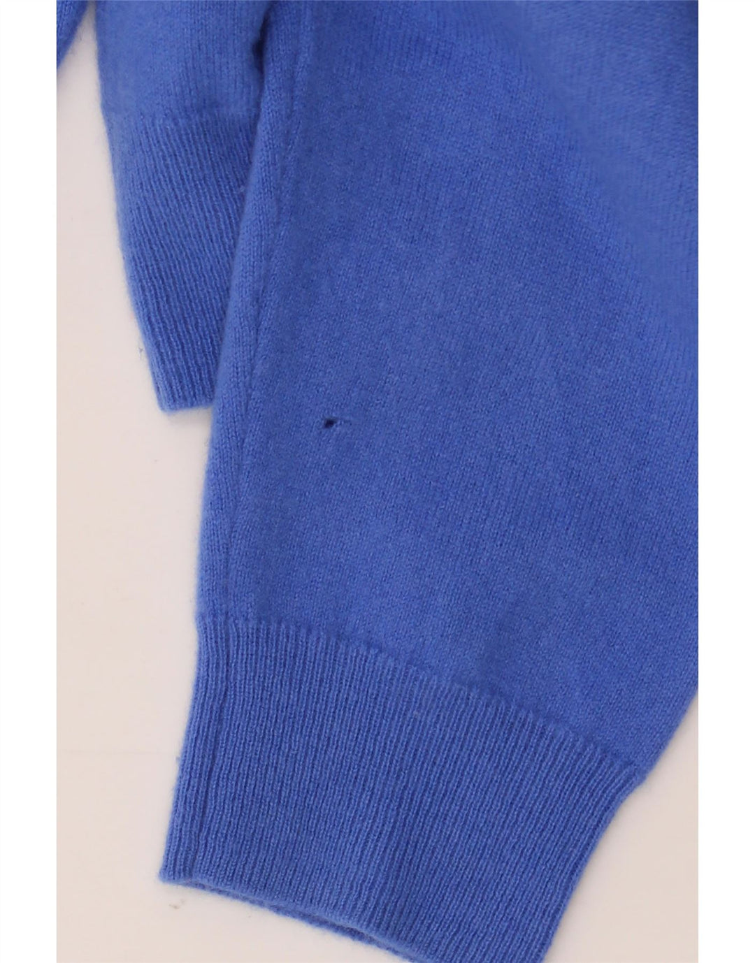 Massimo Dutti Jersey Cuello Redondo Hombre XL Lana Azul