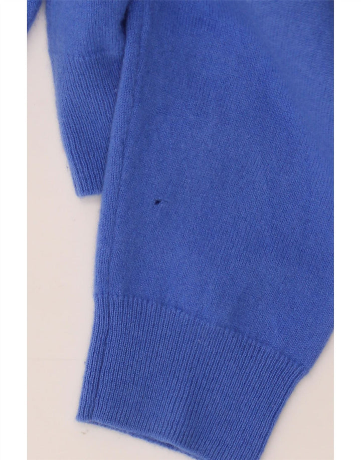 Massimo Dutti Jersey Cuello Redondo Hombre XL Lana Azul