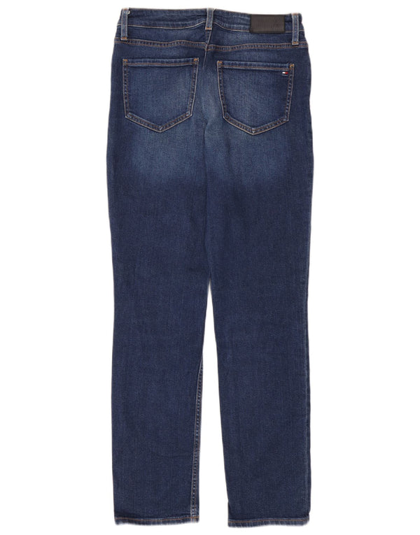 Tommy Hilfiger Vaqueros Rectos Rome RW para Mujer W28 L30 Algodón Azul Marino