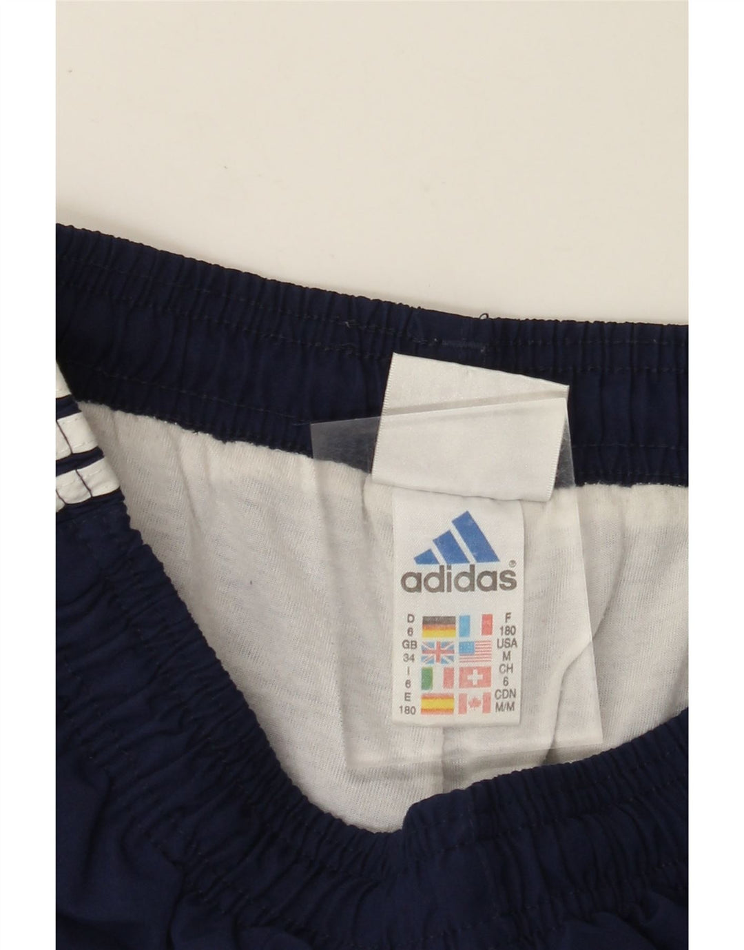 ADIDAS Hombre Chándal Pantalones Joggers Grande Azul Marino Poliéster