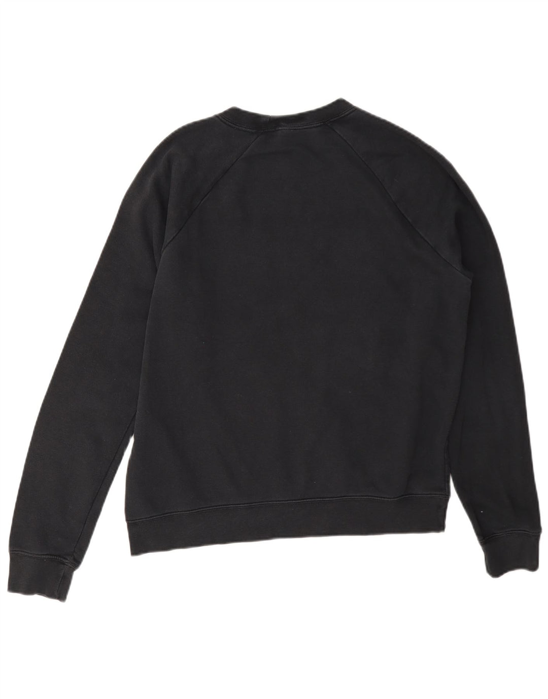 Nike - Sudadera gráfica para mujer, talla 40, talla mediana, algodón negro