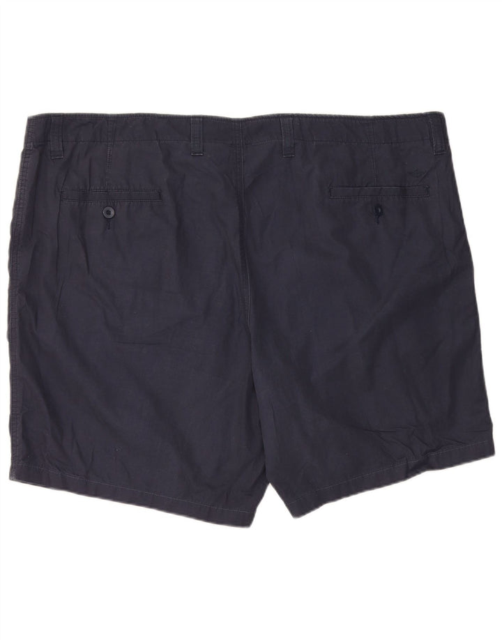 DOCKERS Pantalones cortos chinos para hombre W44 2XL Azul marino Algodón