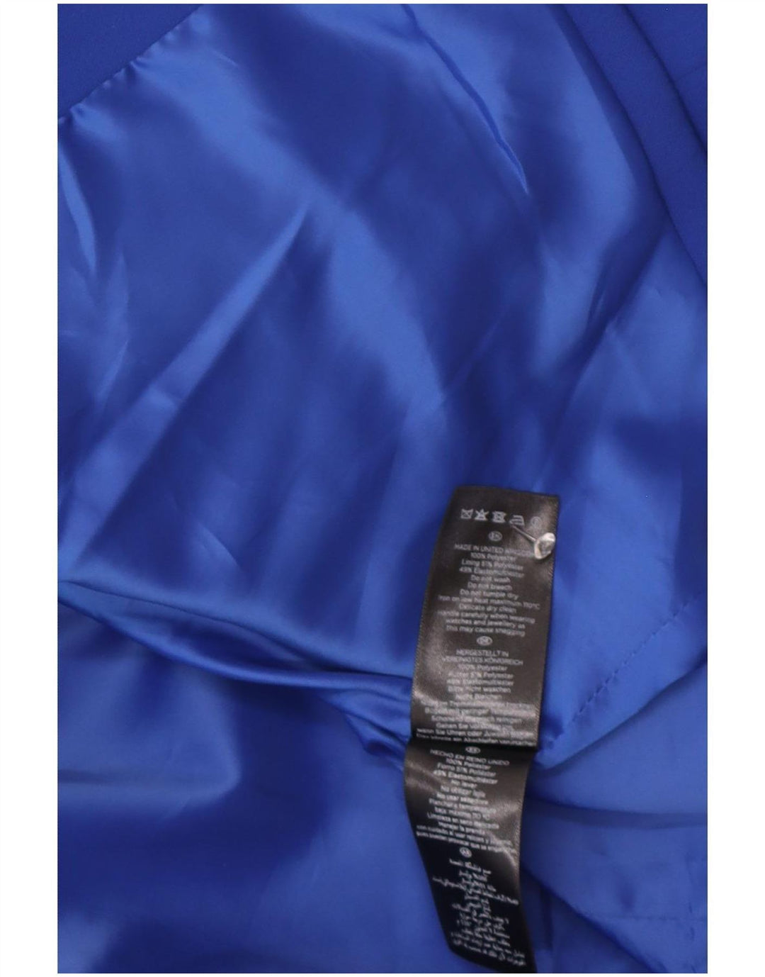 Hobbs Chaqueta Bolero de Manga 3/4 para Mujer UK 12 Poliéster Azul Medio