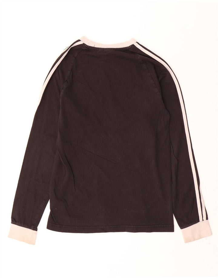 Camiseta ADIDAS Hombre Manga Larga XS Algodón Negro