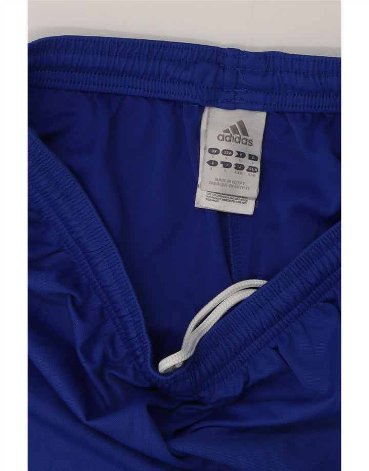 ADIDAS Pantalones cortos deportivos Climalite para hombre Poliéster azul grande