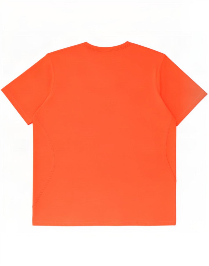 Adidas Hombre Camiseta Gráfica Top XL Naranja Poliéster