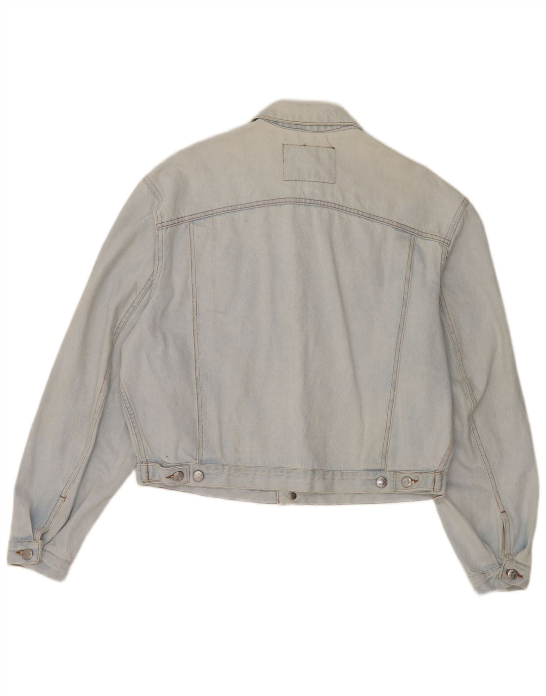 RIFLE Chaqueta vaquera extragrande para mujer UK 10 Small Blue Cotton