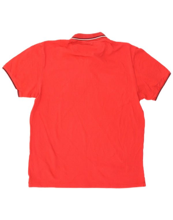 CHAMPION Polo Hombre XL Algodón Rojo