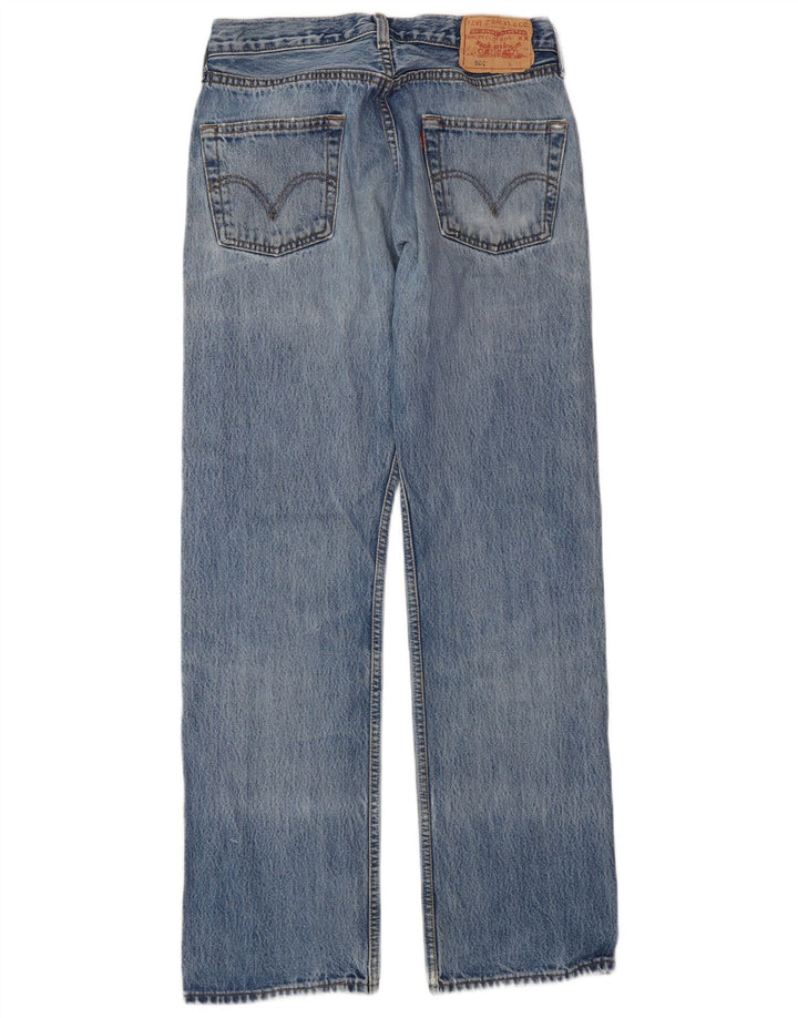 Levi's Hombre 501 Vaqueros Rectos W30 L32 Algodón Azul