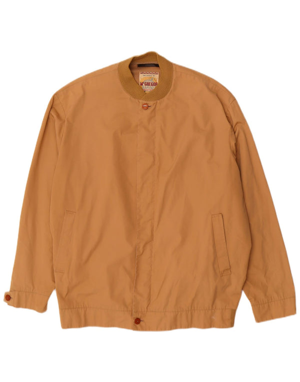 MC Gregor Chaqueta Bomber para Hombre IT 56 3XL Algodón Beige