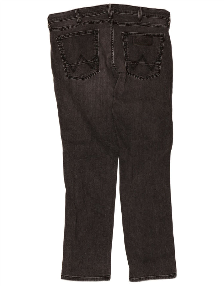 Vaqueros ajustados para hombre Wrangler W38 L32 Algodón gris