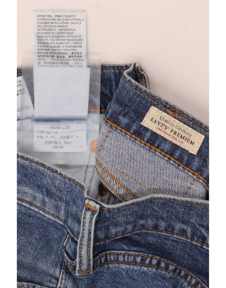 Vaqueros Levi's Hombre Slim W29 L30 Algodón Azul