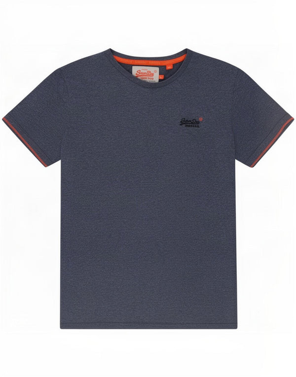 Superdry Camiseta para mujer Top UK 46 Large Blue Cotton