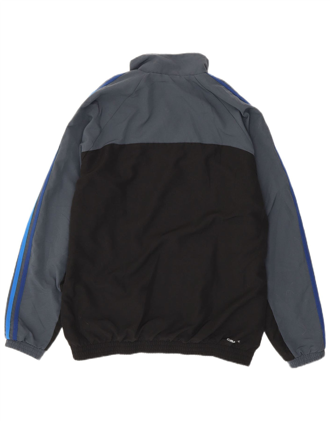 ADIDAS Mens Climalite Chándal Top Chaqueta Reino Unido 42/44 Grande Negro
