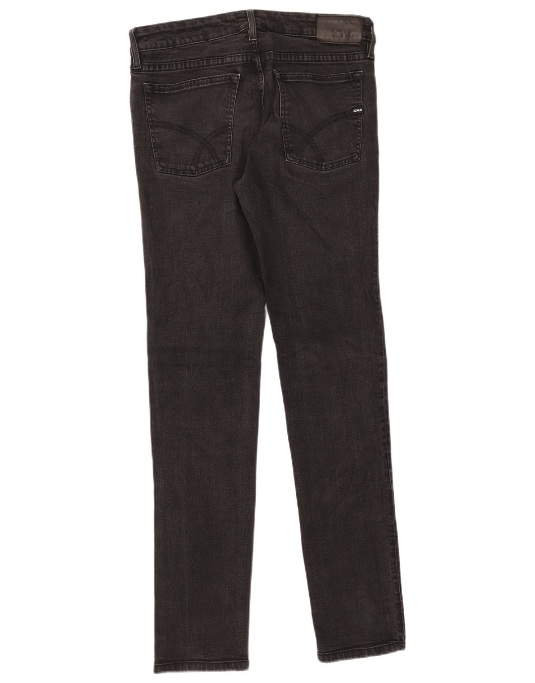 Jeans Anders Slim Gas Mujer W33 L34 Algodón Negro
