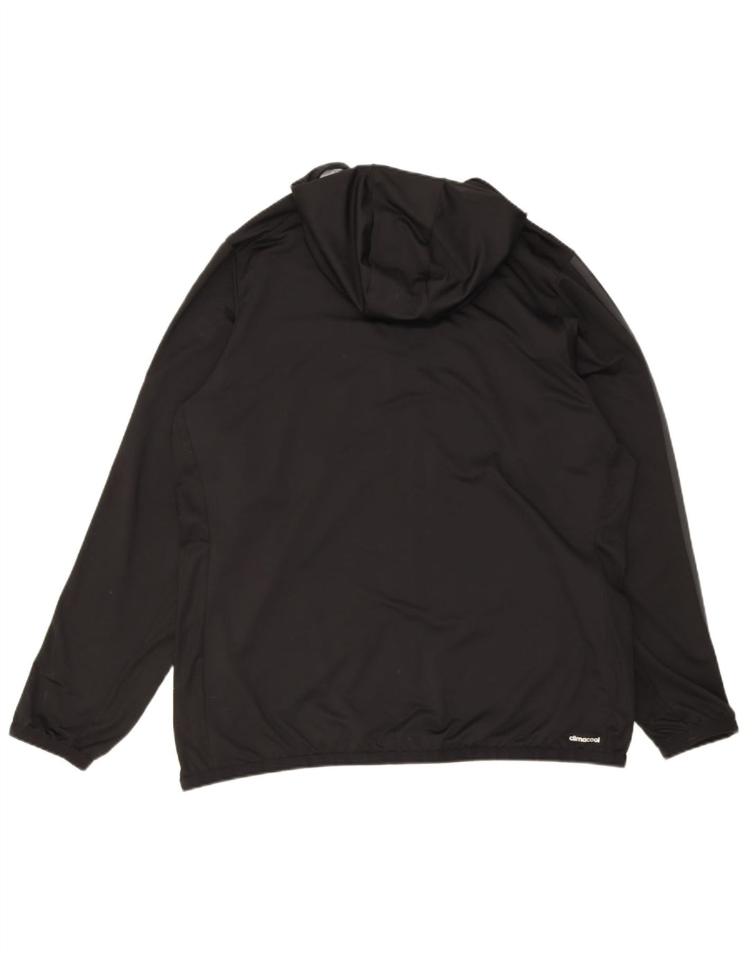 Adidas Climacool - Chaqueta con capucha para hombre (poliéster), color negro