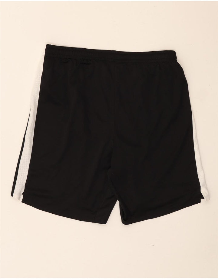 Puma Pantalones cortos deportivos para hombre, talla grande, color negro