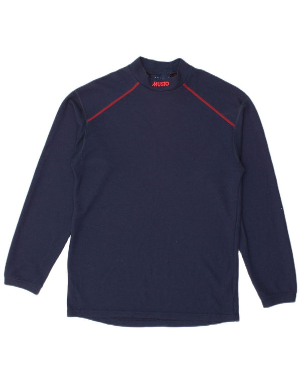 Musto Boys Top Manga Larga 12-13 Años Grande Azul Marino